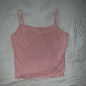Pink crop top